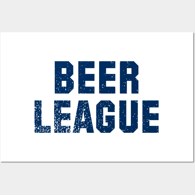 Beer League Hockey Wall Art by Kyle O'Briant